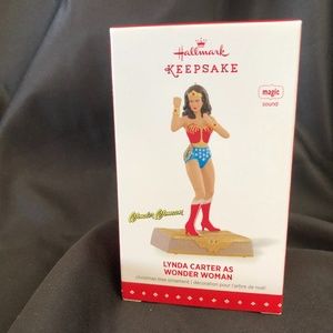 Wonder Woman Lynda Carter 2015 Hallmark Ornament